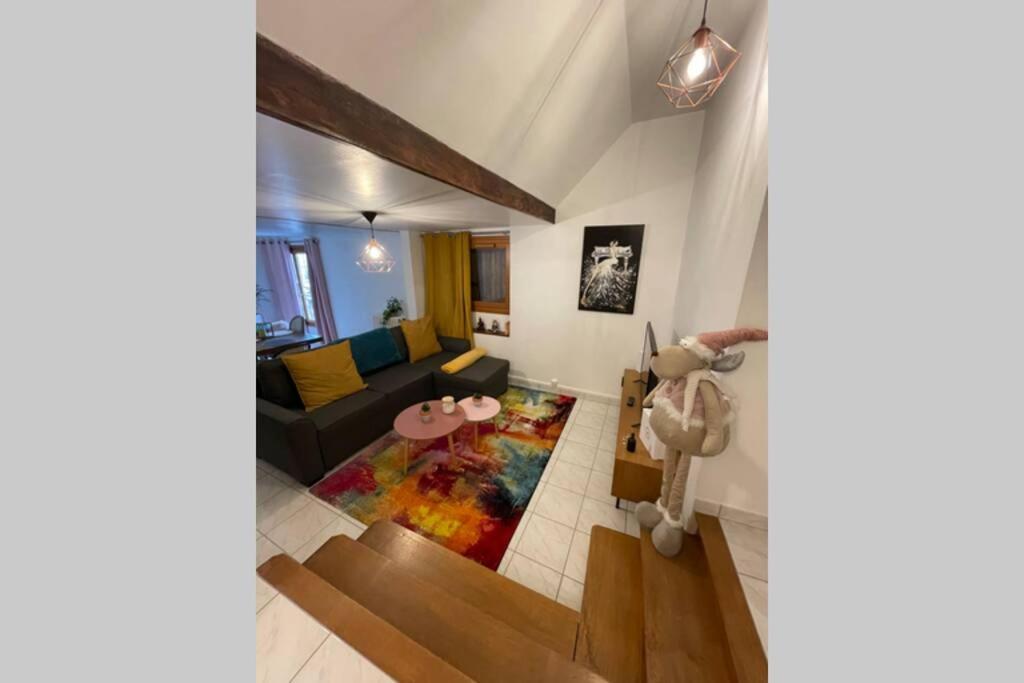 Appartement «La Vie Est Belle» Au Coeur De Sezanne Bagian luar foto